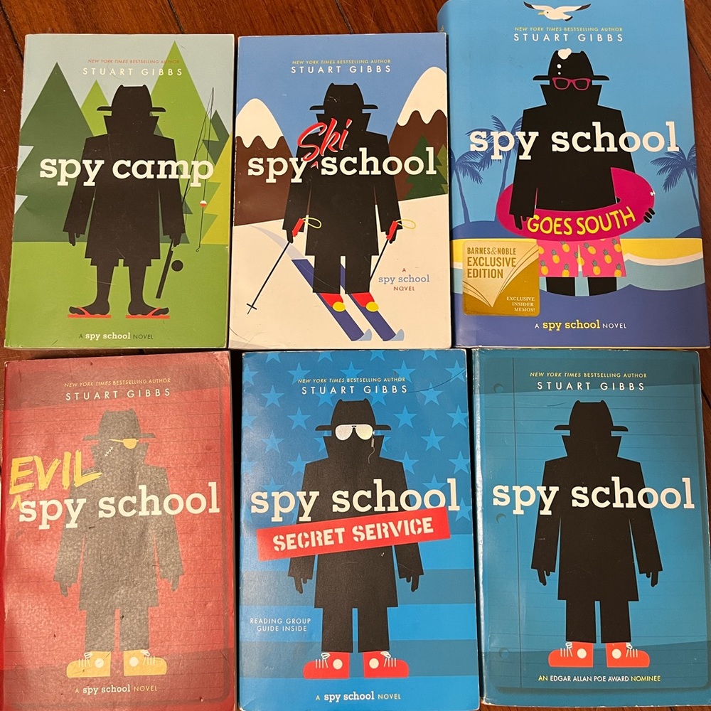 Spy school series 6 books